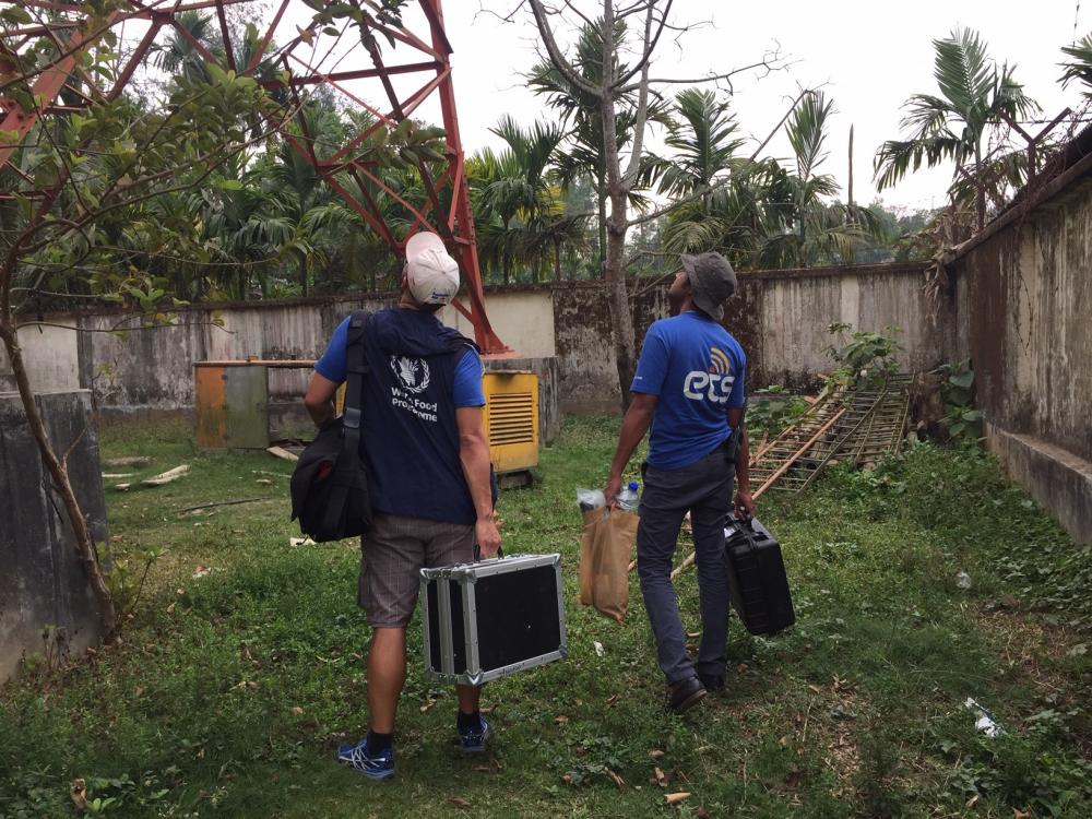 ETS personnel in Bangladesh