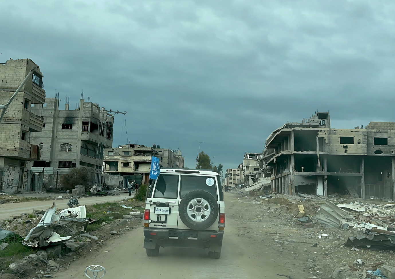 The devastation shown in Gaza City is difficult to comprehend. Photo: WFP/Bipin Jha