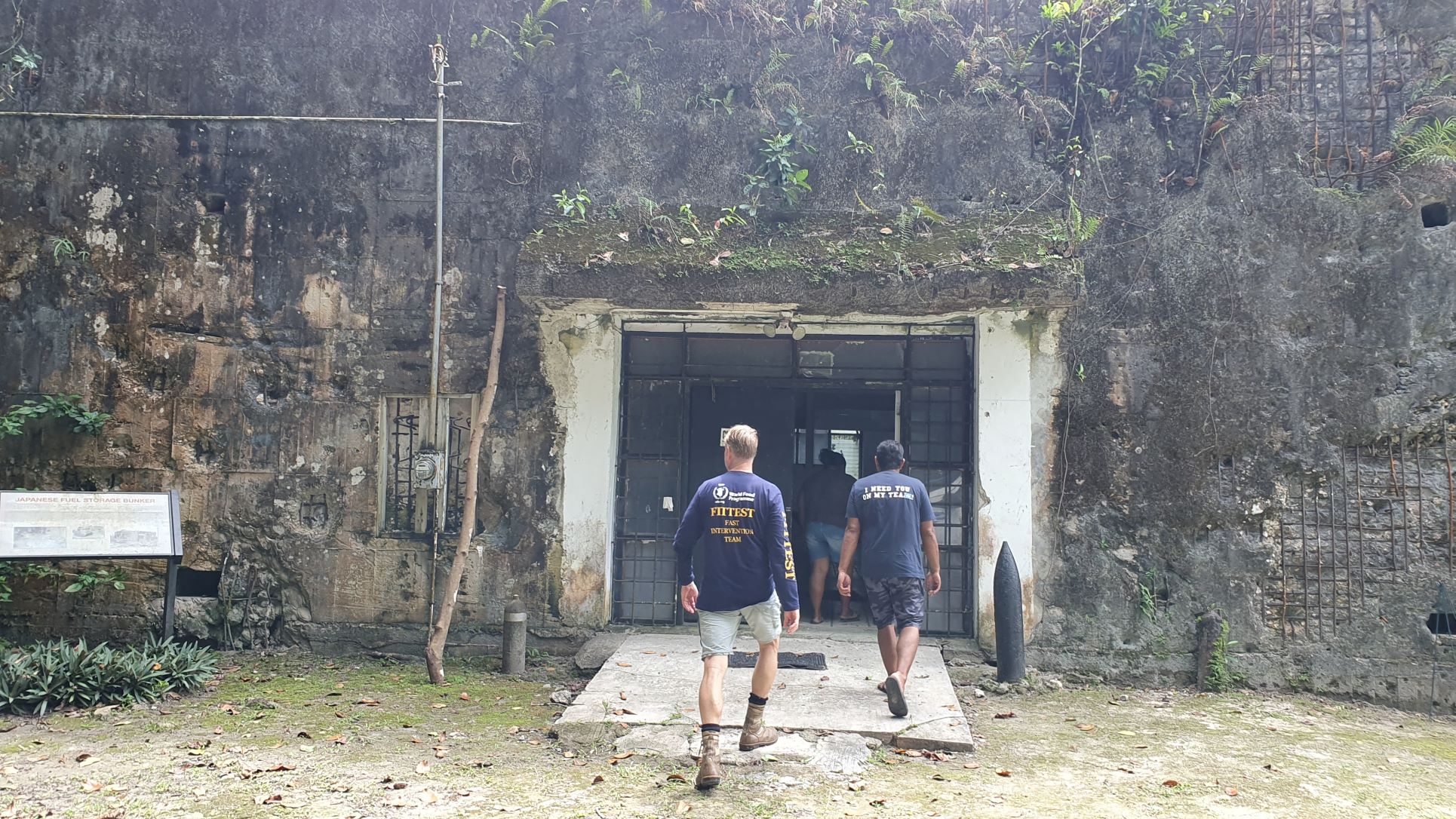 Photo: Peleliu bunker