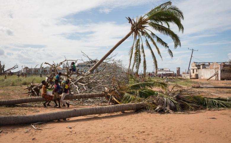 Mucojo, Mozambique following Cyclone Kenneth Photo: WFP / Katarzyna Chojnacka